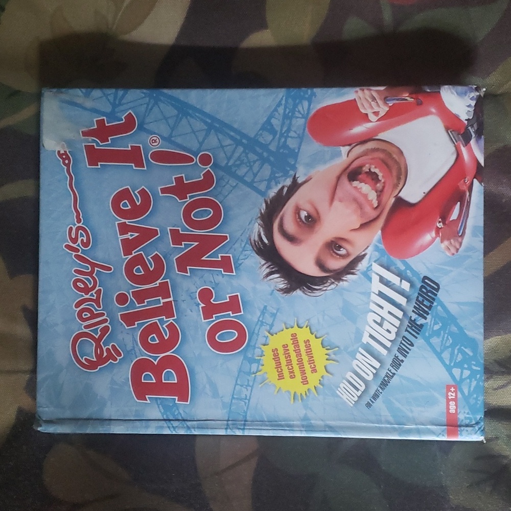Ripleys Believe It Or Not Hold on Tight Hardcover